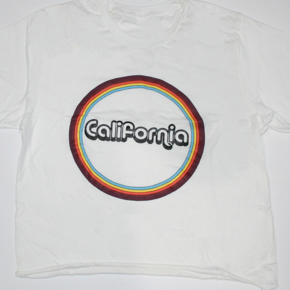 EL ROAD - California - Boyfriend Crop T-Shirt